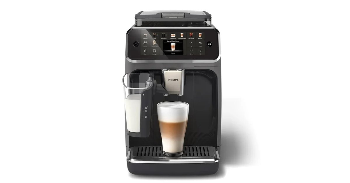 Cafeteira Expresso Philips Série 5500 - 20 Cafés Quentes e Frios