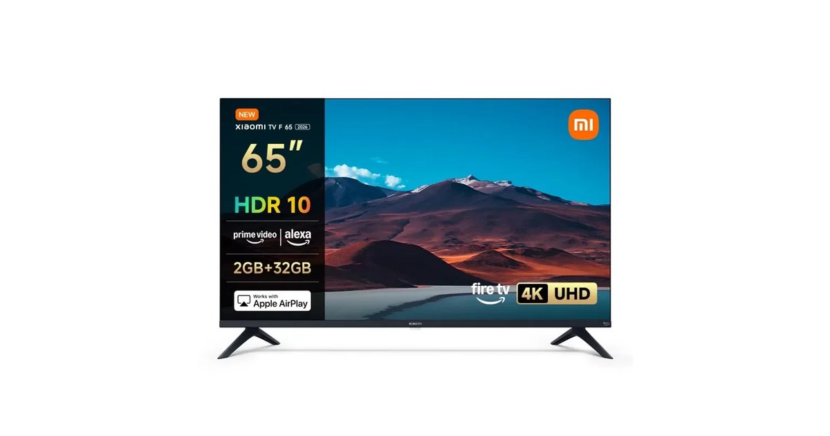 XIAOMI TV F 65, 65 polegadas (165 cm), 4K UHD