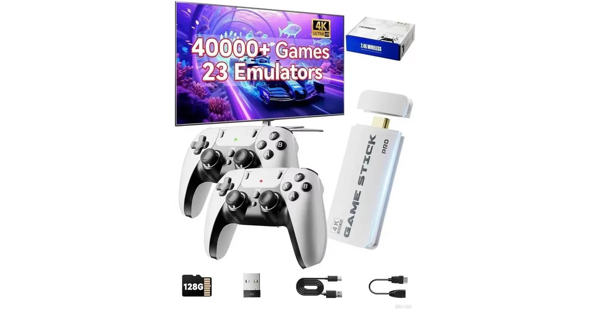 Consola de Jogos Retro com 40.000 Jogos Clássicos