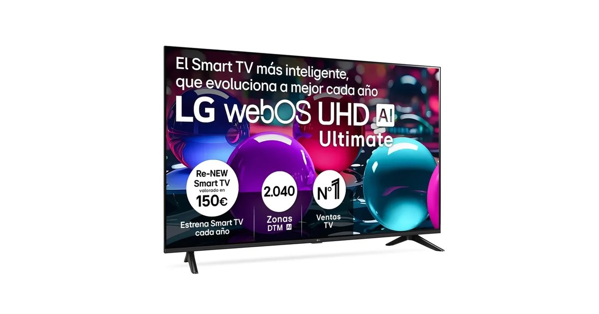 LG 50UA73006LA Televisão 50", UHD 4K, WebOS 25