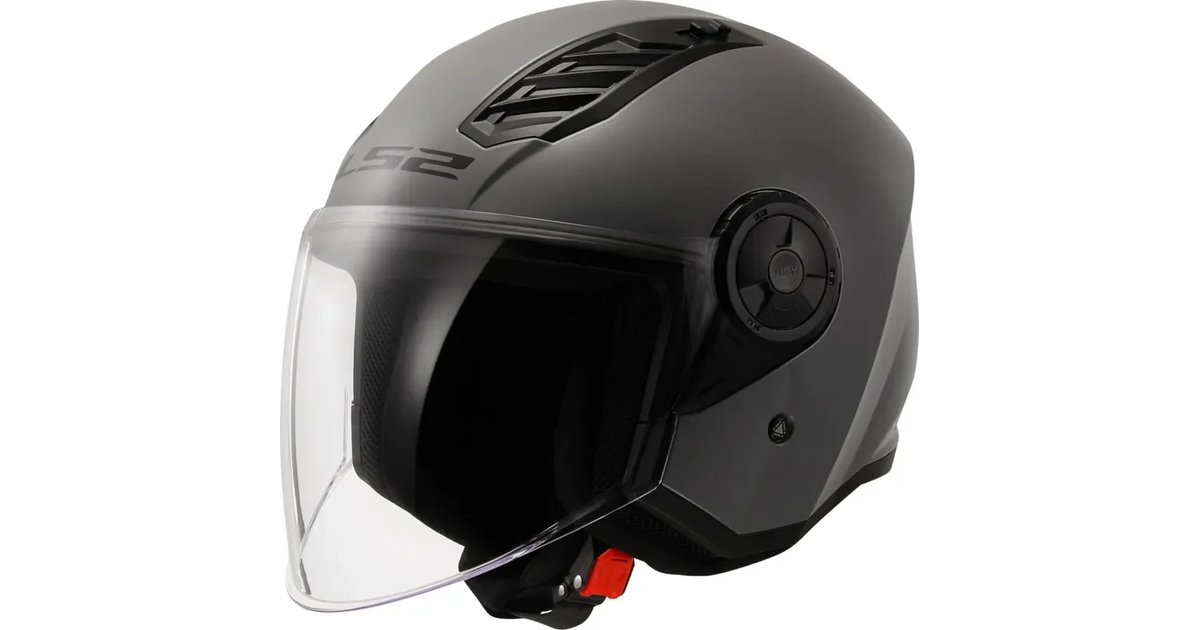 LS2 OF616 Airflow II Solid Jet capacete