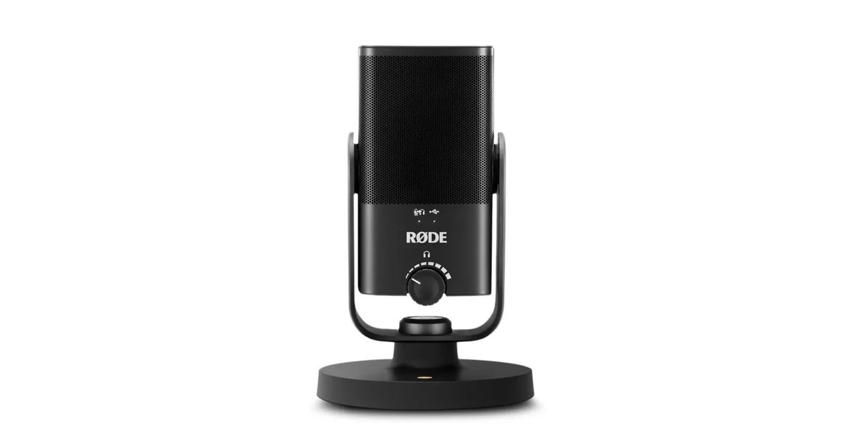 RØDE NT-USB - Microfone USB com Qualidade de Estúdio