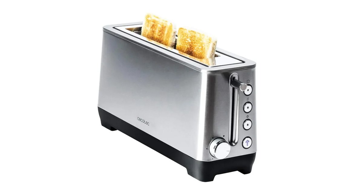 Cecotec Torradeira BigToast extra. 1100 W