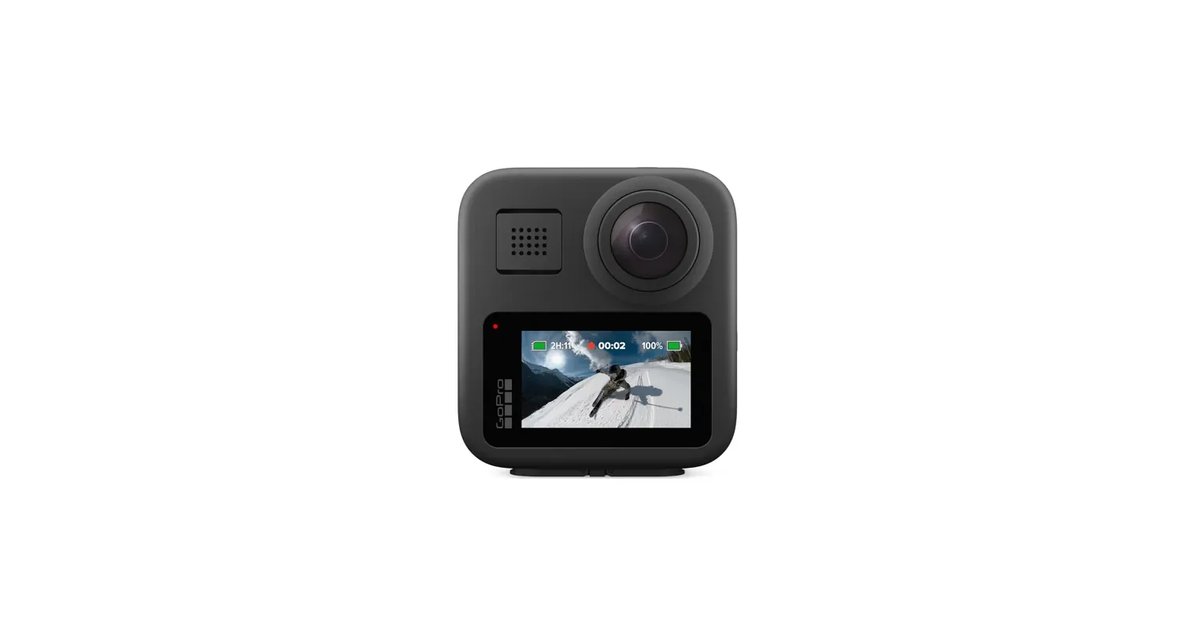 GoPro Max: Câmara de Vídeo Esférica com Ecrã HD 5,6 K30