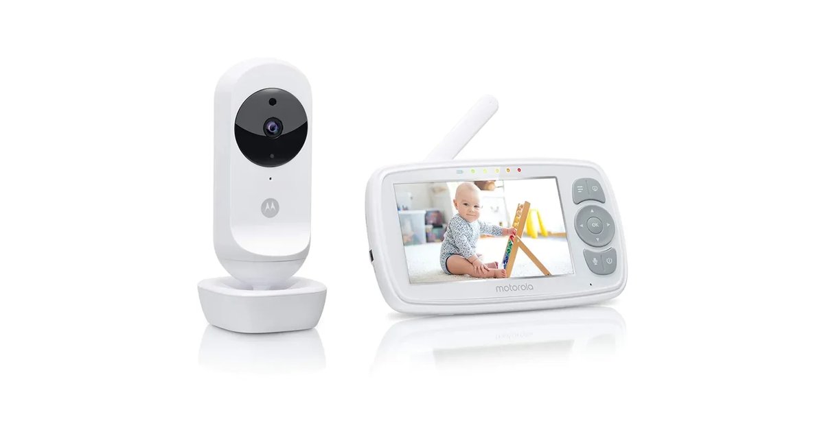 Motorola Nursery VM34 Vigilador de bebé com câmara