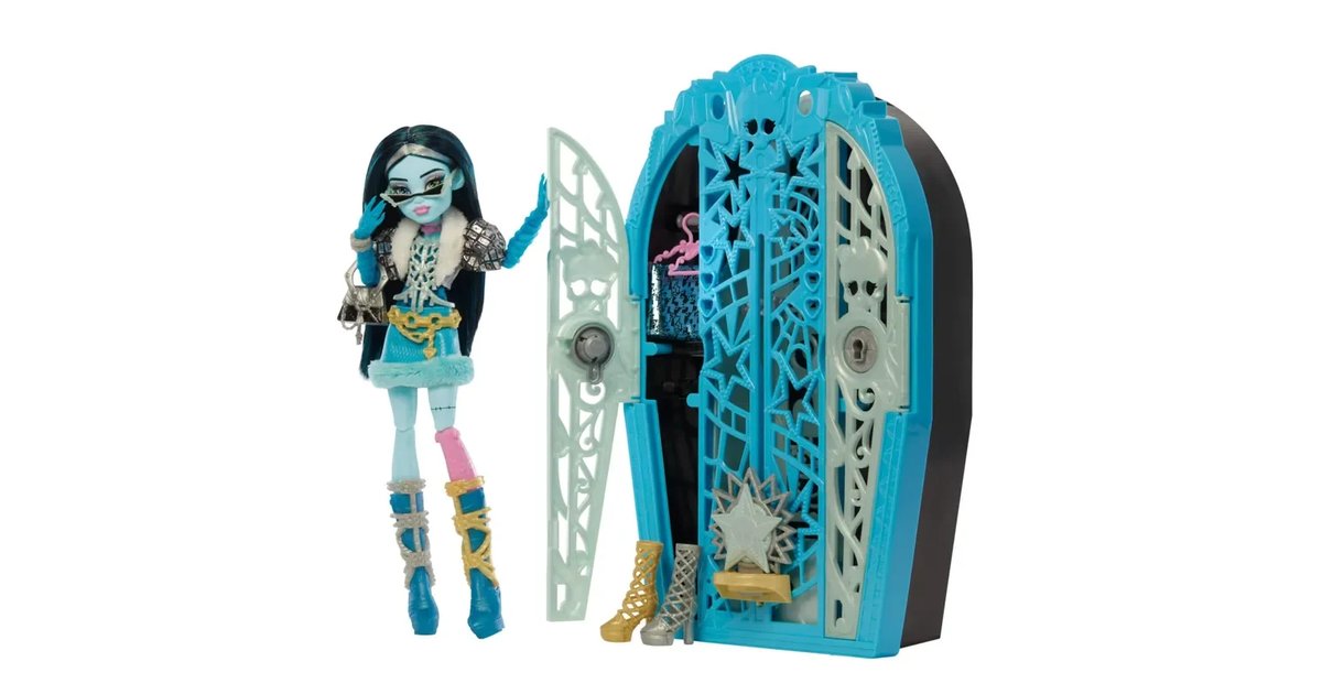 Monster High Skulltimate Secrets Hauntlywood Mysteries Frankie Stein conjunto de bonecas e acessórios