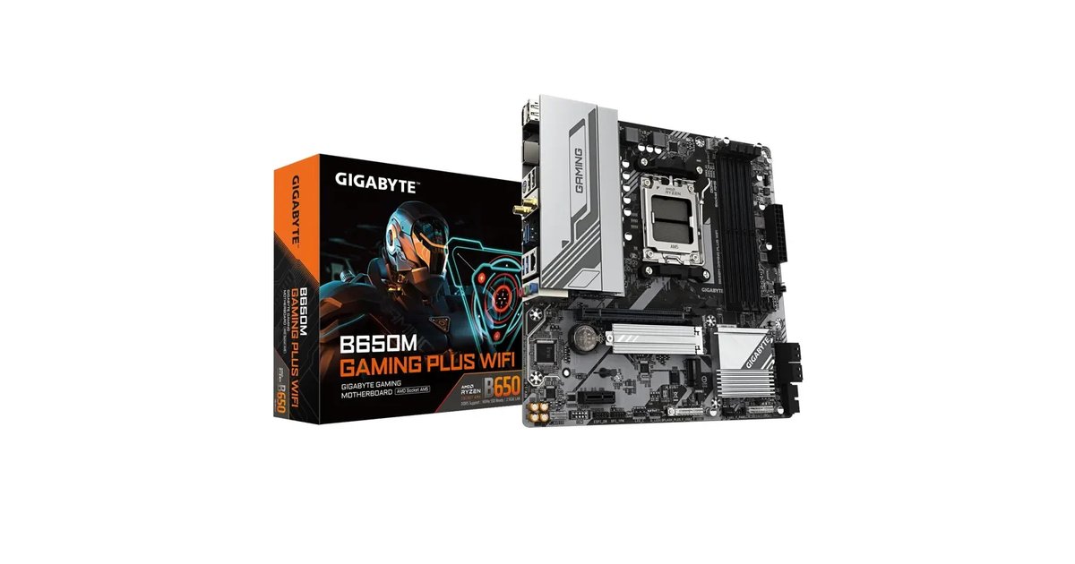 GIGABYTE B650M gaming Plus WiFi Placa base - processadores AMD Ryzen 9000