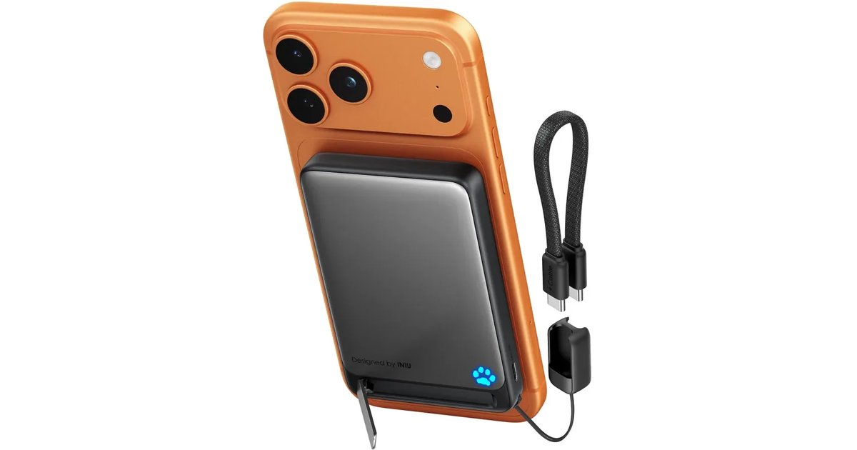 INIU Power Bank para MagSafe, 45 W 10000 mAh