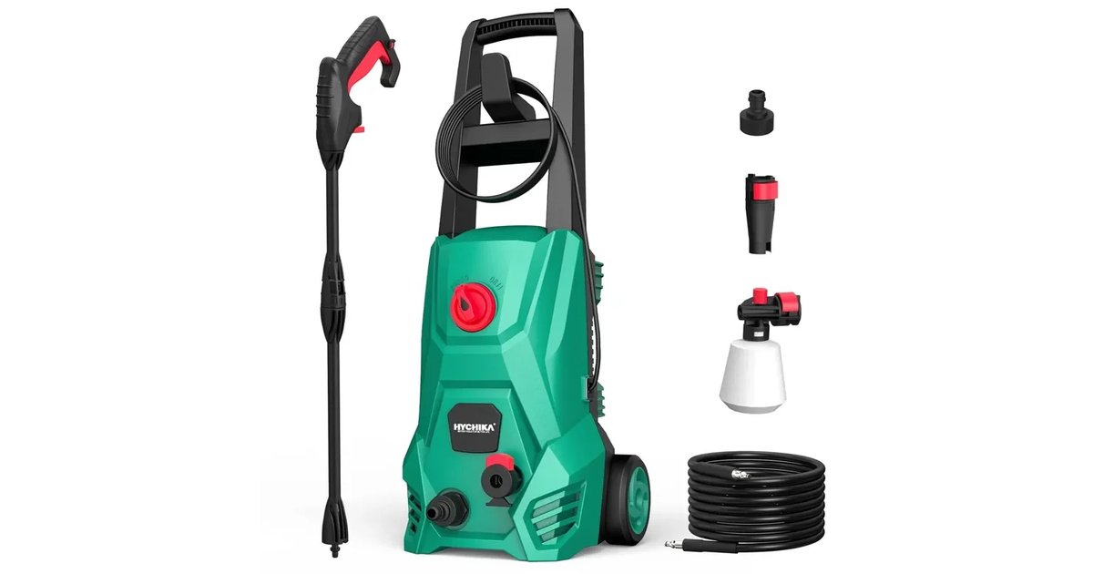 Hidrolimpadora HYCHIKA, 110 bar máx. 410 l/h Fluxo de 1500 W