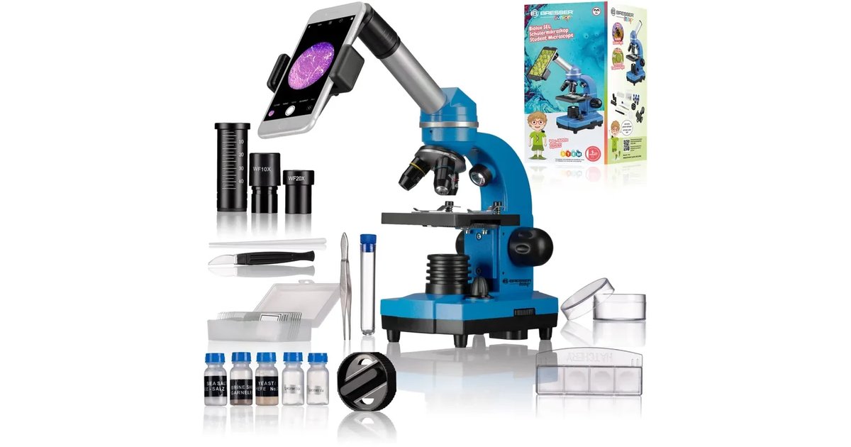 Microscópio Bresser Biolux Sel para Estudantes